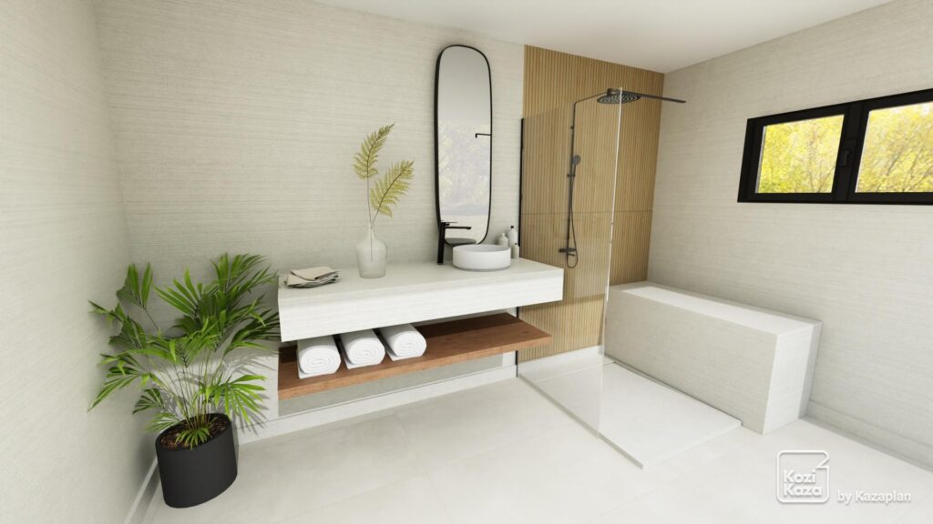 casa de banho Plano 3D